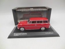 Minichamps 400 096010 1958 Borgward Isabelle in Red LHD 1:43 Scale 1 of 2496