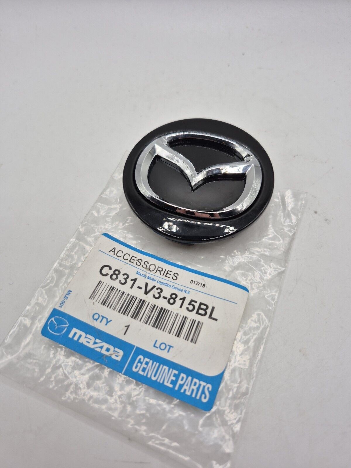 Mazda OEM Alloy Wheel Center Cap C831V3815BL Blue Genuine Replacement