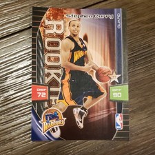 Panini Adrenalyn XL Stephen Curry 77 Rookie NBA Golden State Warriors Card 2009. rookie card picture