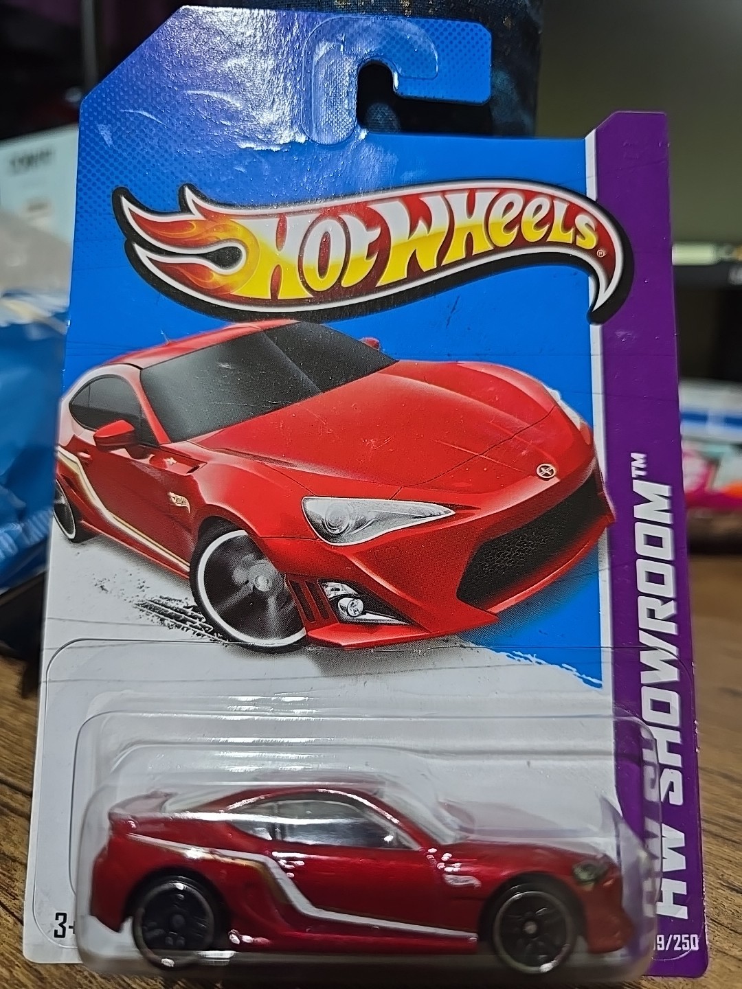 Hot Wheels HW Showroom Scion FR-S 199/250 New For 2013 Red