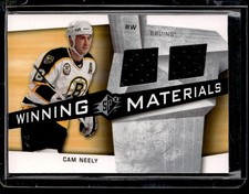 2008-09 SPx Winning Materials Cam Neely Boston Bruins #WM-CN