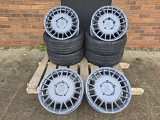 18" AERO RS3 RS6 RS4 Style Alloy Wheels &Tyres Audi VW GOLF CADDY LEON ID4 GREY