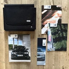 2007-2010 BMW 1 SERIES OWNERS MANUAL HANDBOOK AND WALLET 2009 Ref20431