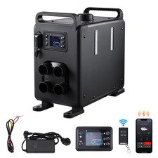 8KW Diesel Heater with Bluetooth APP Remote Control and Display Screen CO Alarm