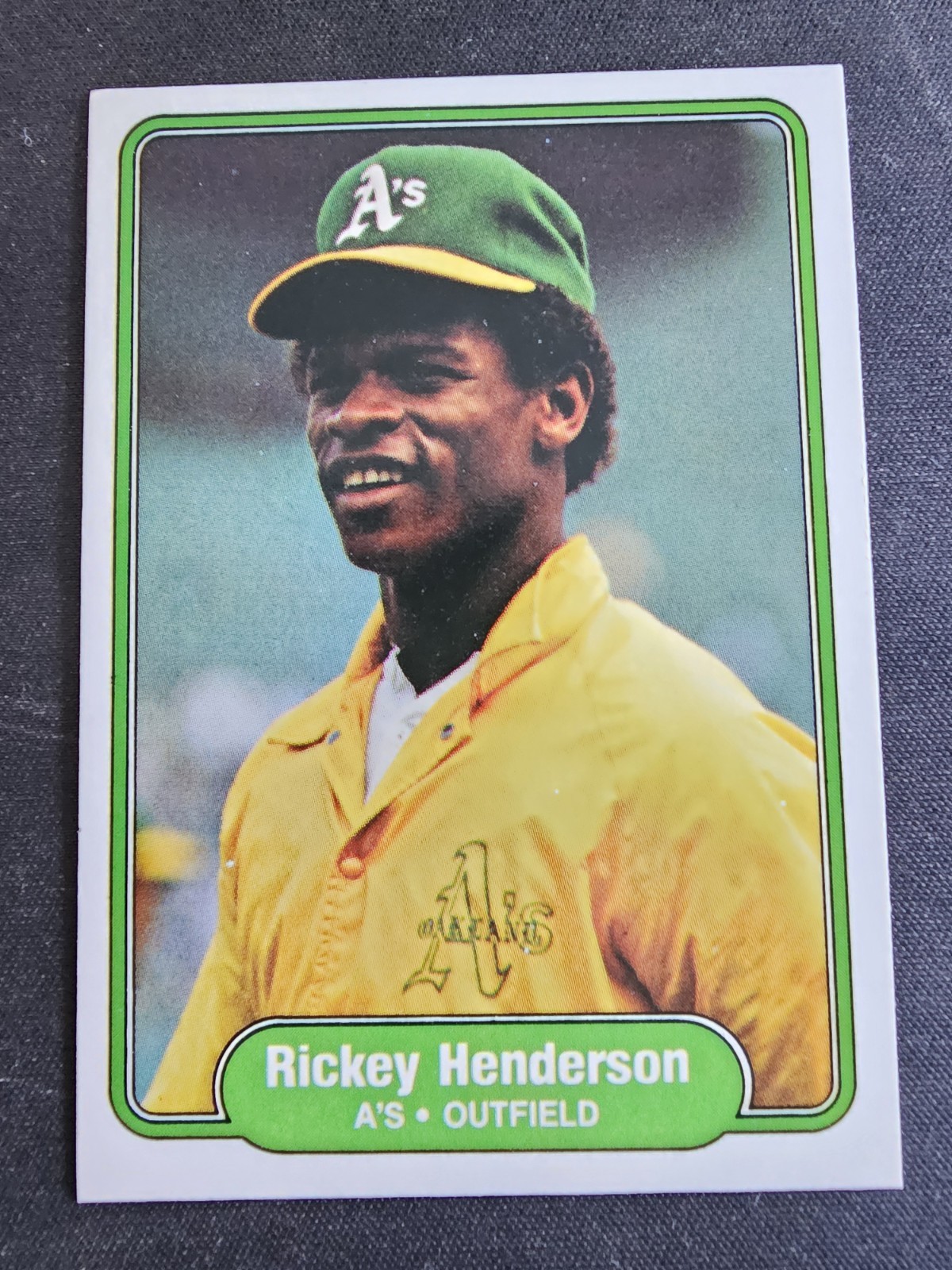 1982 Fleer - Rickey Henderson #92