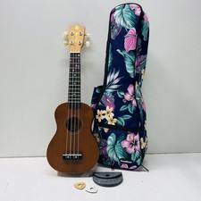 Honsing Brown Floral Folk Ukulele