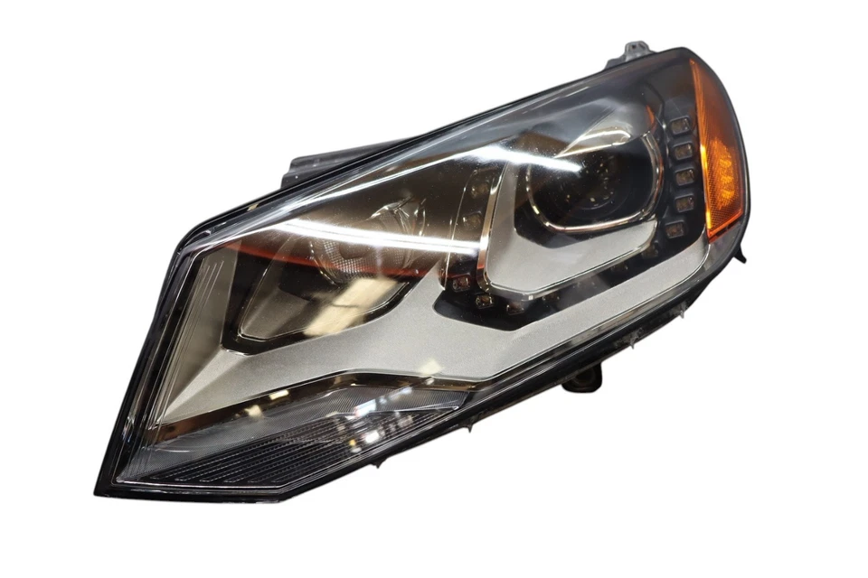 Faro lateral izquierdo del conductor 11-14 Volkswagen Touareg Xenon LED AFS 7P1941751 OEM Foto 4 de 4
