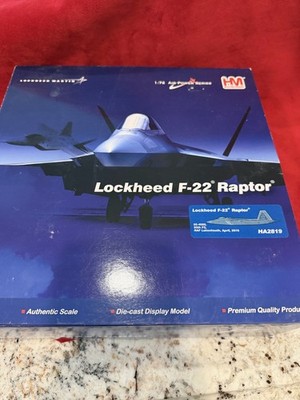 HOBBY MASTER LOCKHEED F22 RAPTOR HA2819