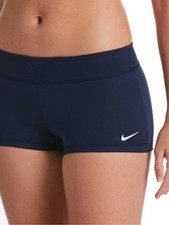 Women's Nike Essential Kick Swim Shorts Navy Blue Size L