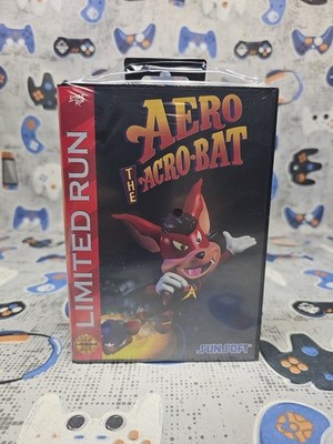 Aero The Acro-Bat (Sega Genesis) LRG NEW SEALED FREE SHIPPING 