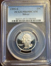 1995-S 25C, DCAM (Proof) Washington Quarter - PCGS CoinFacts