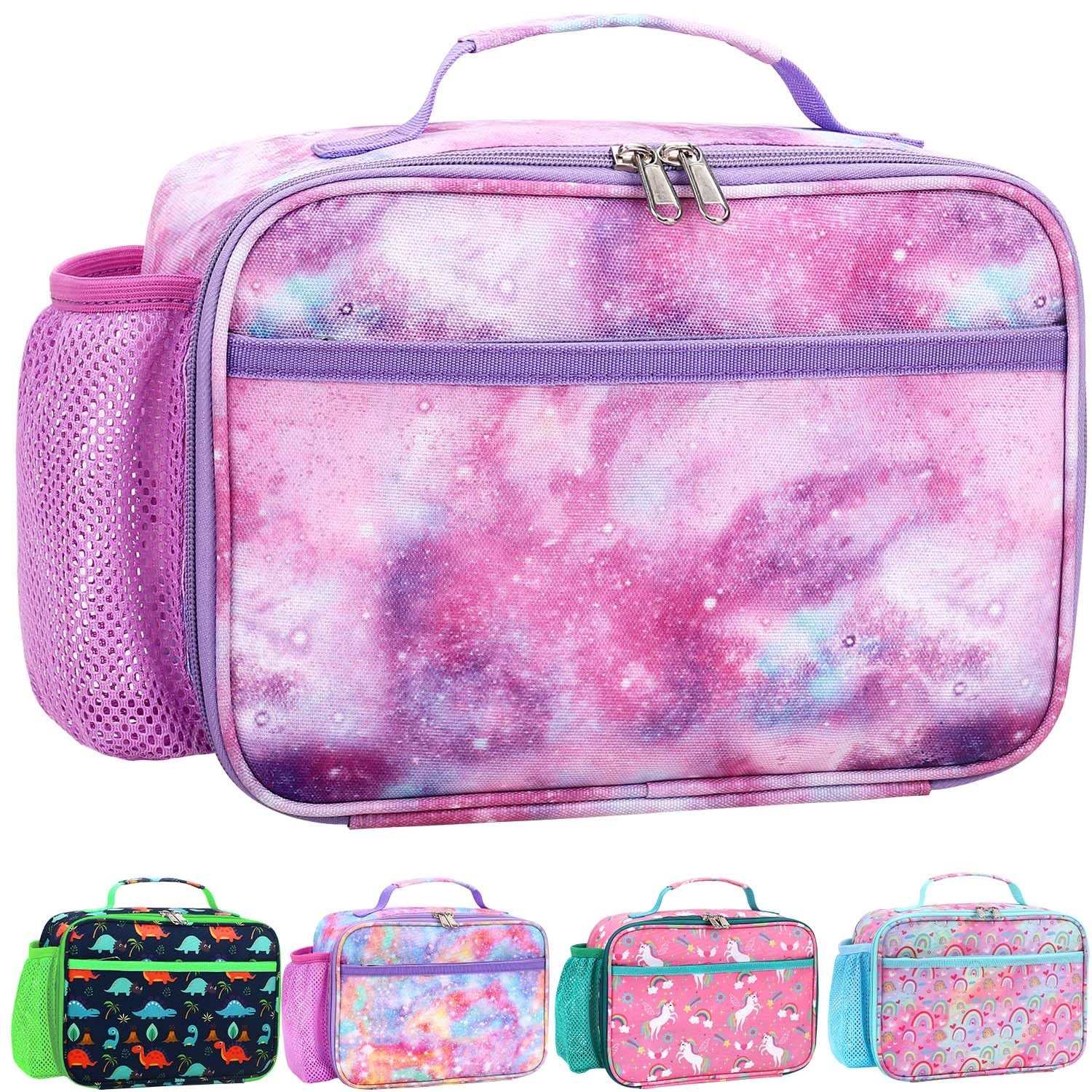 For Boys Girls,washable Lunch Bag And Re...
