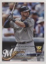 2018 Topps Topps.com Online Exclusive Limited Edition /1000 Manny Pina #637 0h1