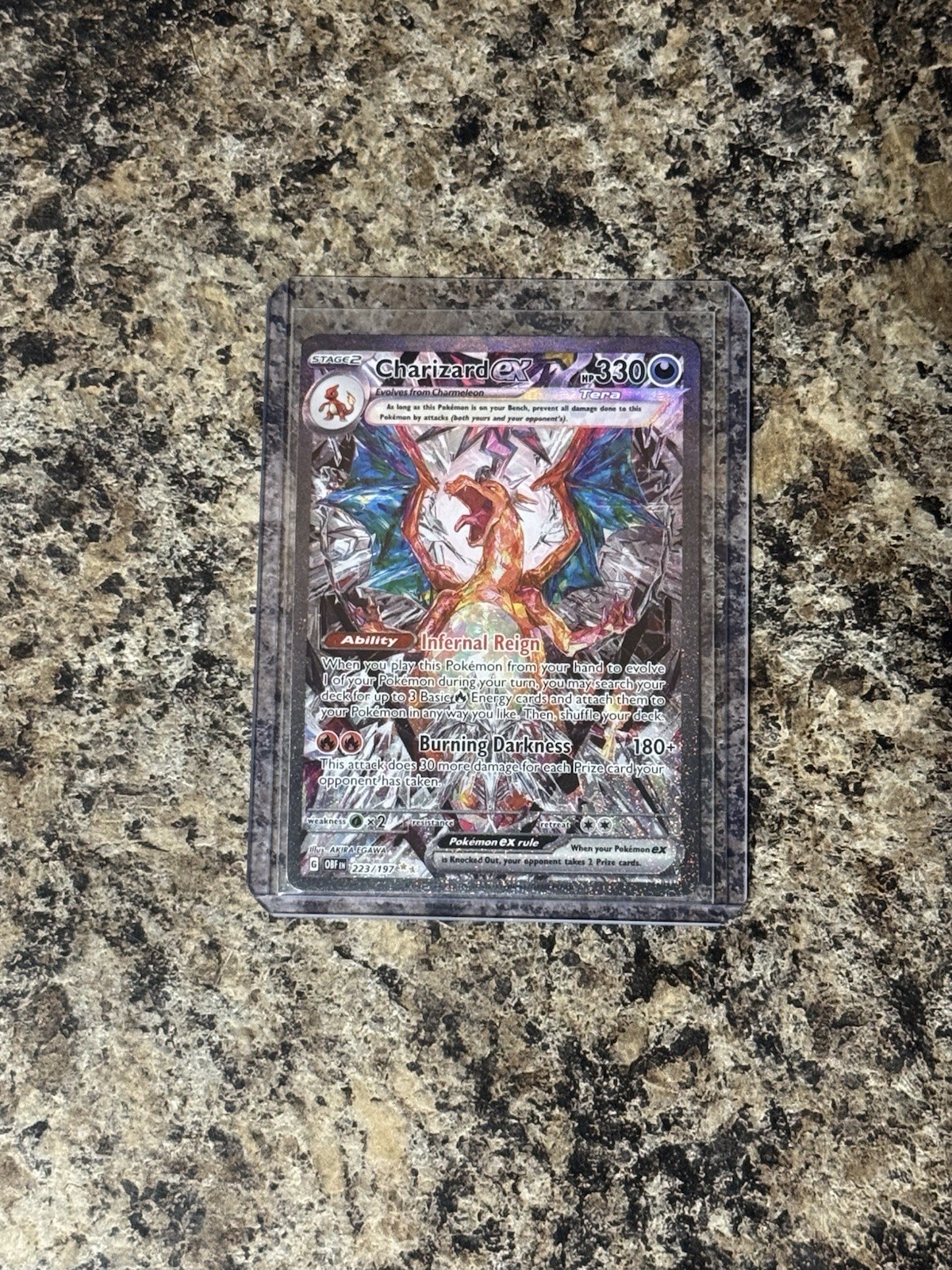 Pokémon Obsidian Flames Charizard ex 223/197 Special Illustration Rare