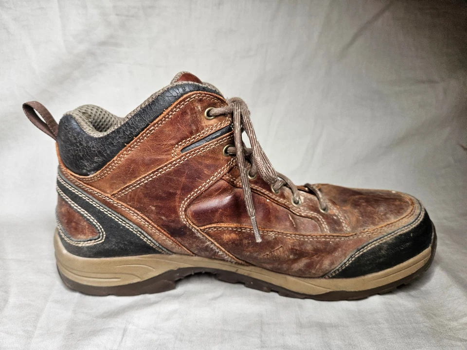 Botas de Trabajo Red Wing Puntera de Acero para Hombres 11.5 Cuero Marrón Resistente al Deslizamiento Zapato de Seguridad Foto 3 de 4