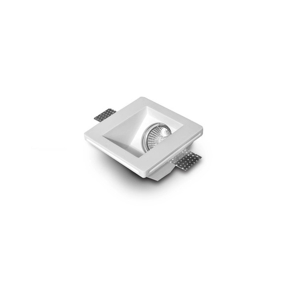 Aro Downlight Integración Escayola/Pladur Cuadrado Accent para Bombilla LED
