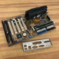 Gigabyte GA-6VXE7 REV 4.1 ATX Motherboard Pentium II 400MHz w/RAM I/O Shield