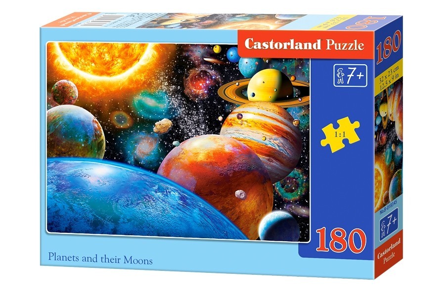 Castorland Puzzle Planets And Their Moons 180 Piece