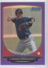 2013 Bowman Prospects Chrome Purple Refractor /199 Ronny Rodriguez #BCP101 0v7