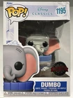 Funko Pop Disney Classics Dumbo Figure #1195 Special Edition New 149-4