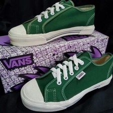 VTG 80s VANS Dead Stock GREEN Shoes Men's 5 Women 6.5 USA