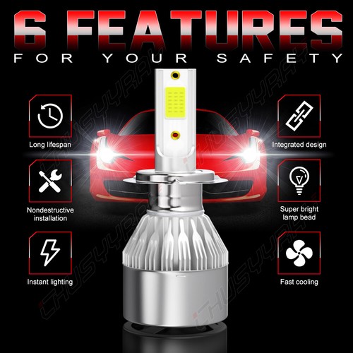 For Mercedes-Benz S550 2007-2010 HID Xenon Main/Dipped Beam +Fog Light Bulbs - Picture 5 of 12