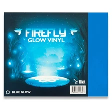 MVP Hive Firefly BLUE Glow Vinyl Sticker Sheet for Night Disc Golf 46 stickers