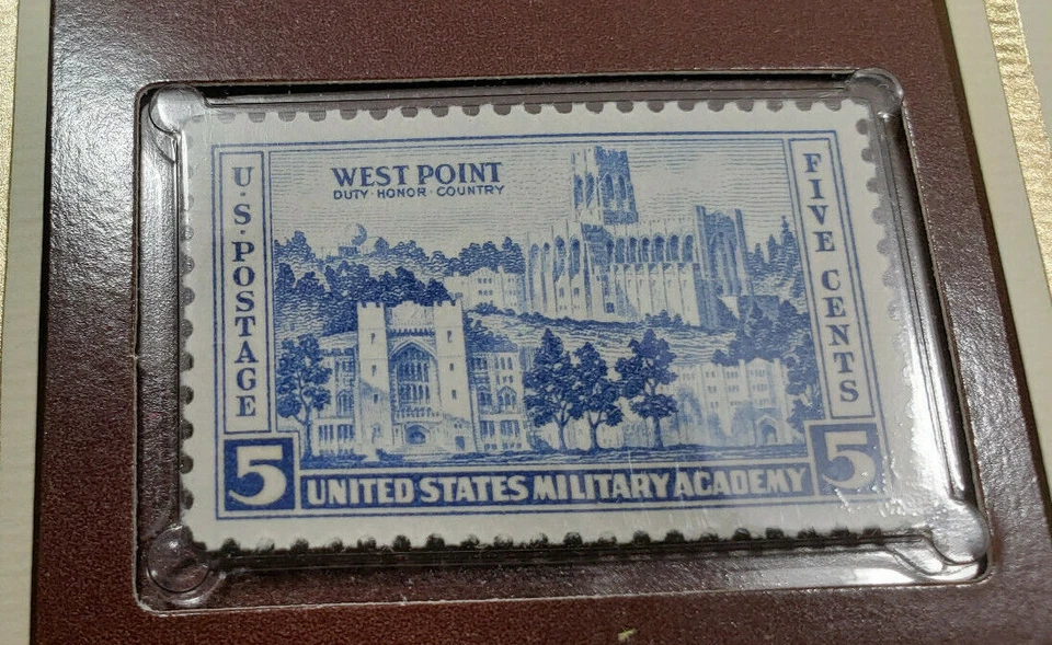 1937 stamp United States Military Acad MNH Stamp & 1982 Cover with info card - Image 2 of 4