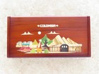 Columbia Wood Souvenir Box with Pen, Intricate Wood Inlays & Carvings — photo 1