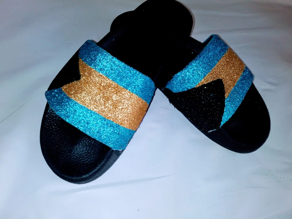 Zapatillas de isla hechas a mano brillantes unisex bandera de Bahamas Foto 2 de 2