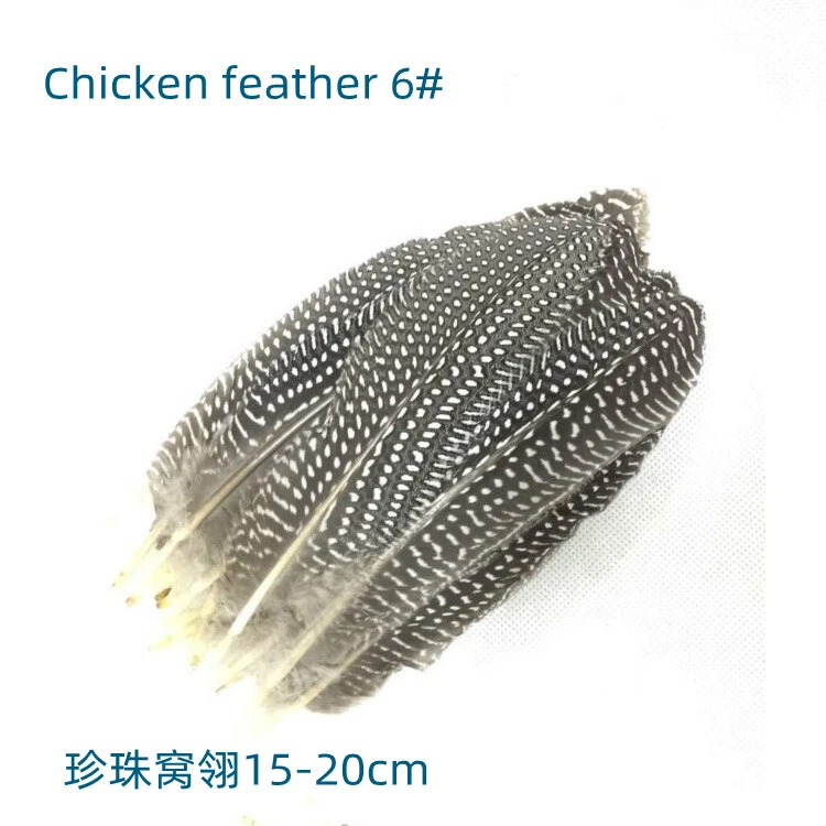 100pcs Natural Chicken Peacock Feathers Feather of Pheasant Tail DIY Jewelry - Image 3 of 4