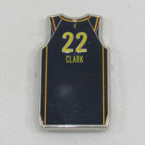 Caitlin Clark #22 Jersey Enamel Pin WNBA Indiana Fever Basketball - Picture 8 of 12