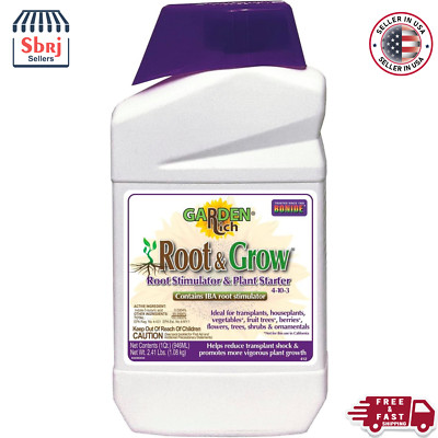 Bonide Garden Rich Root & Grow Liquid Root Stimulator & Plant Starter 1 qt 32 oz