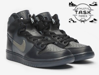 💯 Nike SB Dunk High Pro PRM QS FPAR Black Grey Men’s Sz 5 / WMNS 6.5  BV1052-001 | eBay