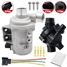 Water Pump W/Thermostat &Bolt For BMW 128i 325i 328i 528i 530i X3 11517586925