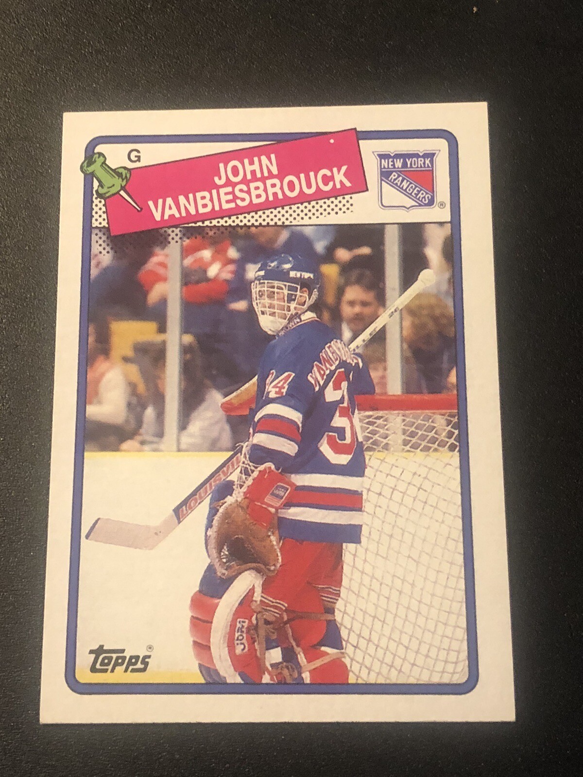 1988-89 Topps John Vanbiesbrouck #102