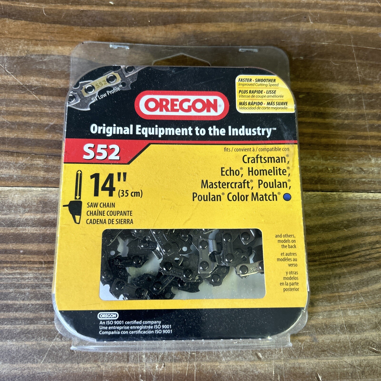 OREGON 14" S52 Saw Chain Low Profile Craftsman Echo Homelite Poulan