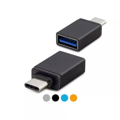 HADRON HN4457 OTG TYPE-C TO USB METAL 3 piece