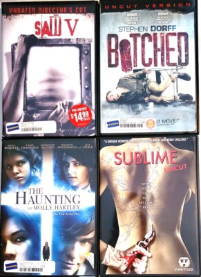 Saw V / Botched / The Haunting / Sublime DVD Lot 12569838161| eBay
