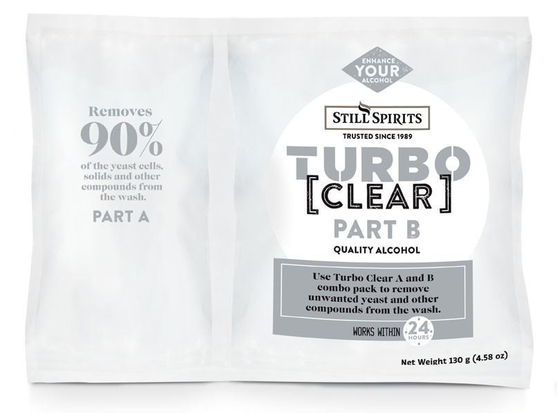 STILL SPIRITS Turbo Clear - Distill Alcohol Spirit Wash Clearing Fining