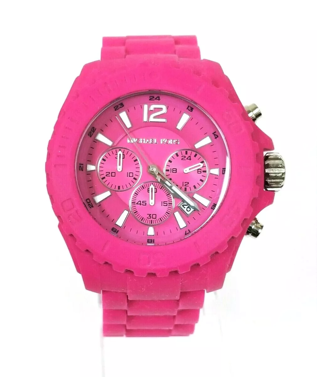 Michael kors neon shop pink bag