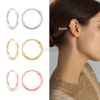 Lobe Piercing Helix Piercing 6mm Ear Lobe Piercing Helix Gauge Size The Ultimate Piercing Size Guide: Types,  Sizes, And Fitting – Musemond
