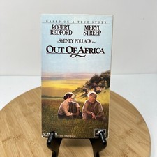 Out of Africa VHS 1985 Meryl Streep Robert Redford Sydney Pollack