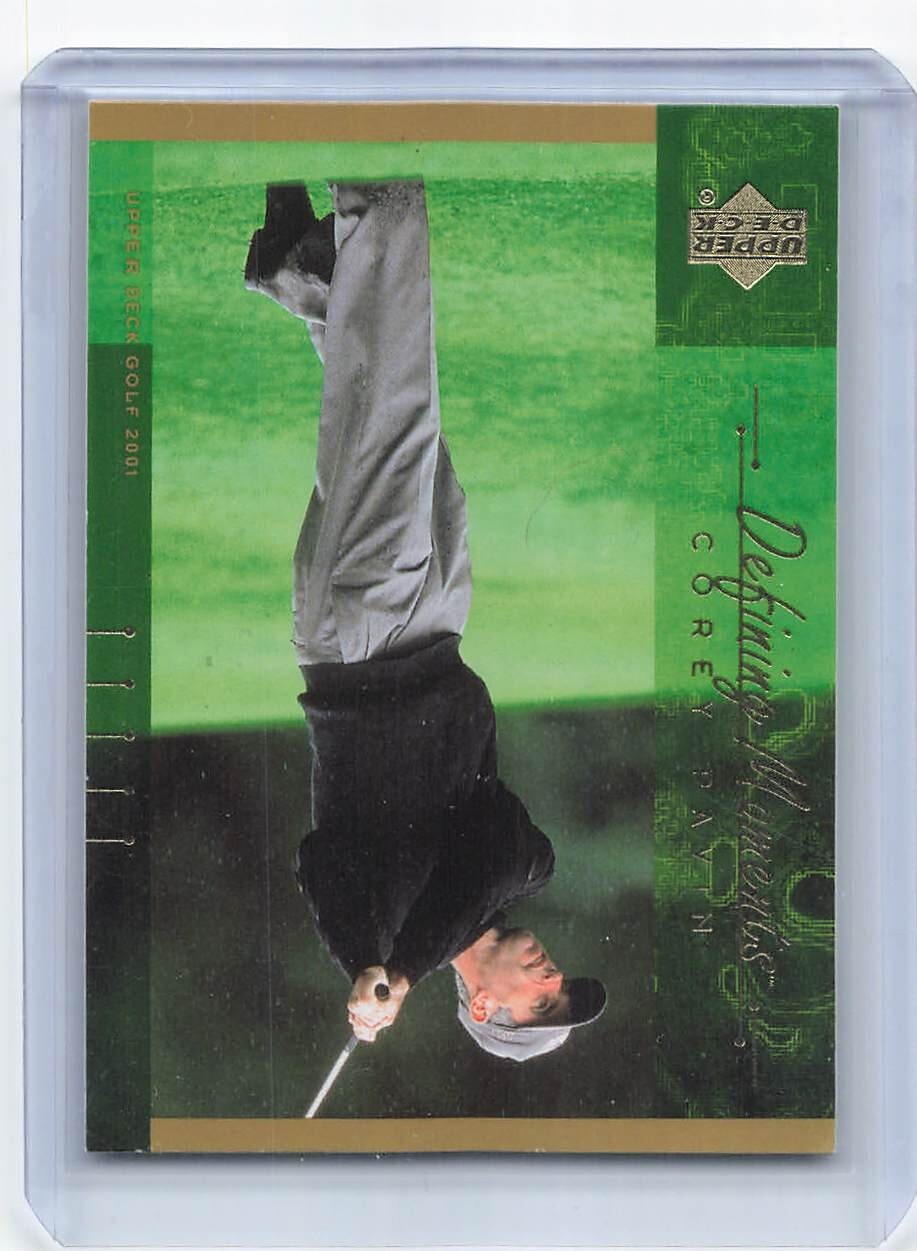 2001 Upper Deck Corey Pavin #137