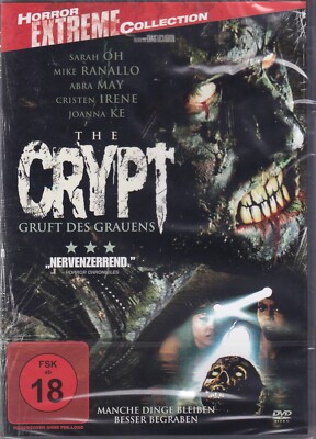 The CRYPT DVD Horror Extreme Gruft des Grauens Spannend Blutig Grausam NEU #T907