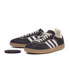 adidas Originals Women's SAMBA OG W IG6836 Aura Black Cream White Gold Metalic