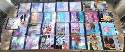 CONNECT MUSIC LIBRARY JOB LOT 29 CDs (DANCE DAZE, IN YER FACE, SIXTIES, CATWALK