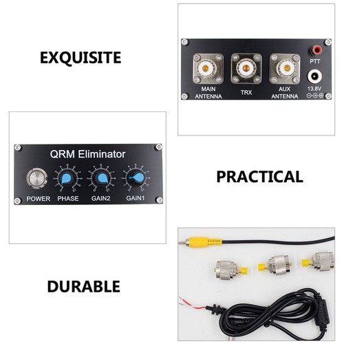 QRM- HF-Bänder-Signalunterdrücker Einstellbarer Signallöscher - Zdjęcie 6 z 10