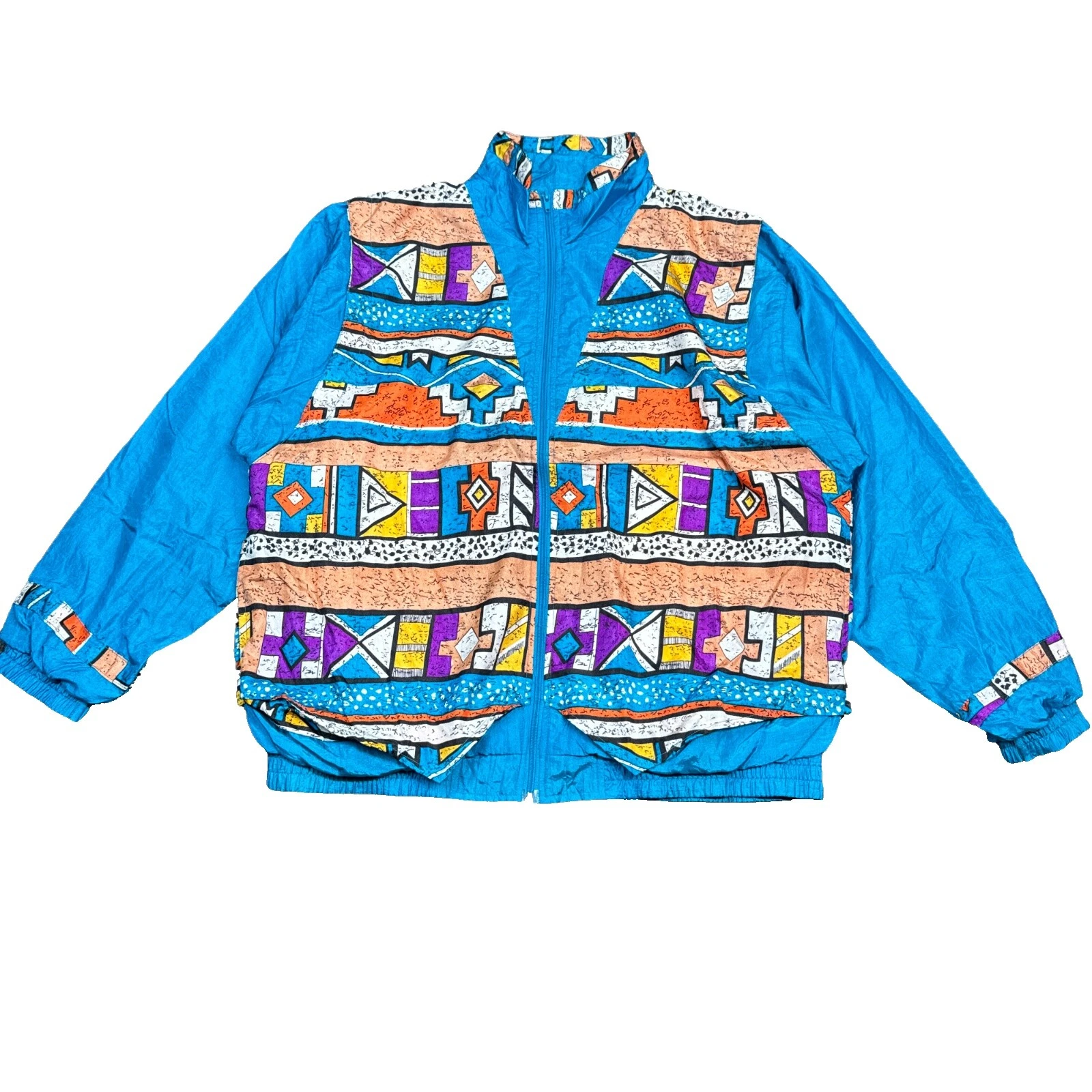 Rompevientos Multicolor geométrico abrigos, chaquetas y chalecos para Mujeres