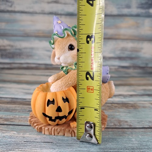 1999 Enesco My Blushing Bunnies You Know Me Inside And Out Halloween Pumpkin - Picture 8 of 8